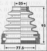 BORG & BECK BCB6243 Bellow, driveshaft